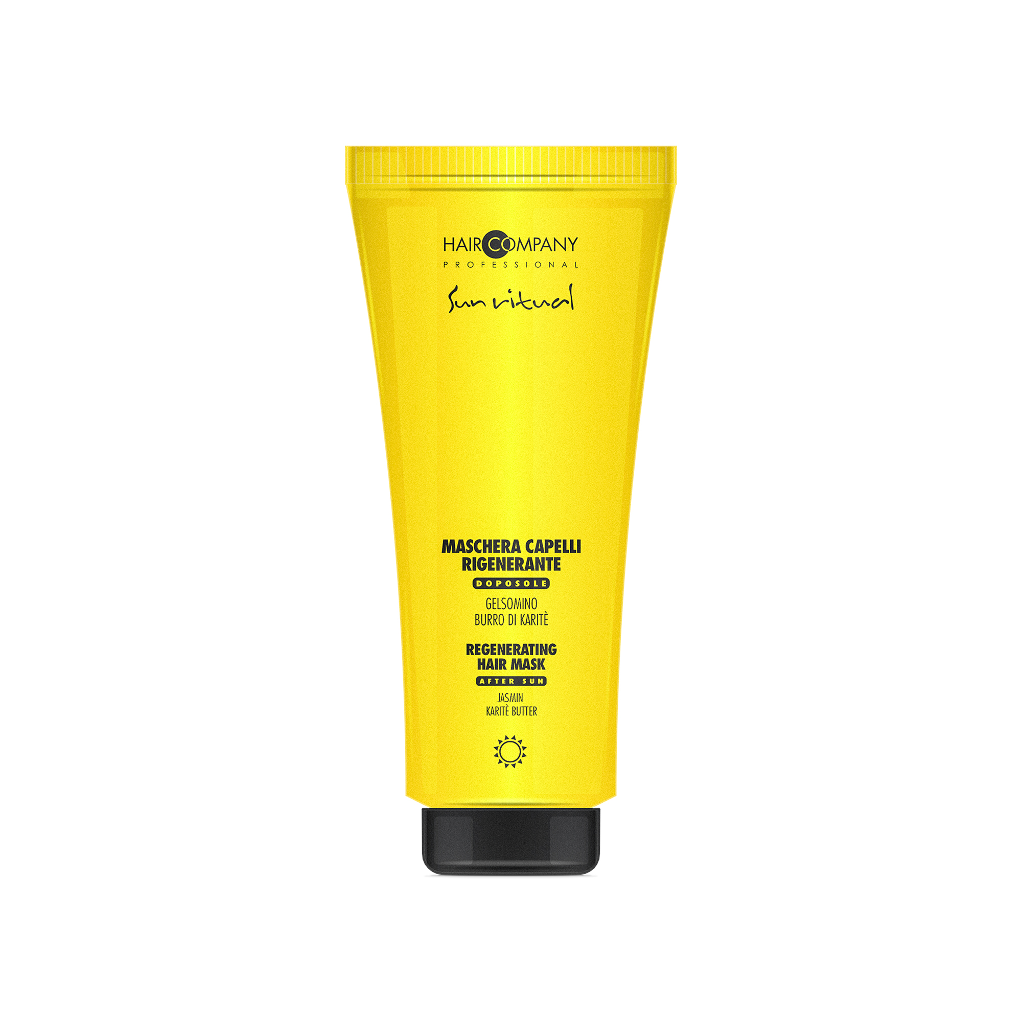 After-sun regenerating hair mask